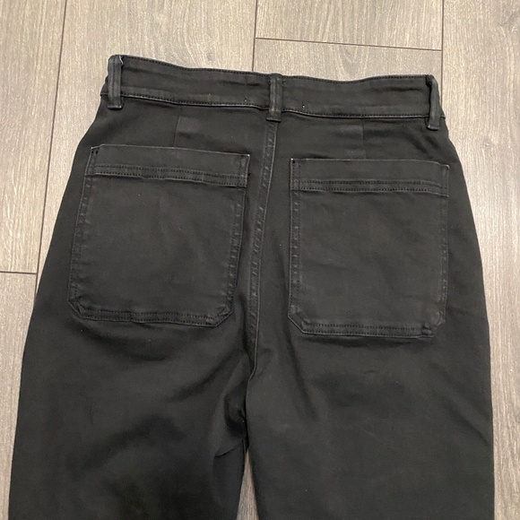 Everlane Utility Crop Slim Regular Black Pants Size 2 - Picture 8 of 9